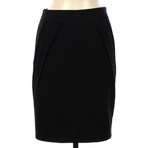 NWOT Moschino Black Pleats Minimalist Pencil Skirt